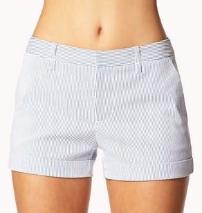 Forever 21 + Pinstriped Shorts