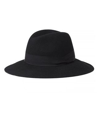 Express + Black Wool Felt Fedora Hat