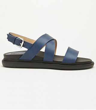 Forever 21 + Textured Faux Leather Sandals