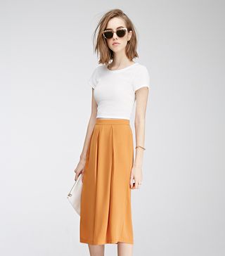 Forever 21 + Pleated Gaucho Pants