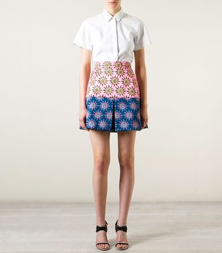 House of Holland + Floral Skirt