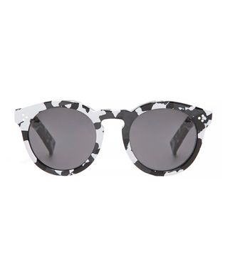 Illesteva + Leonard II Sunglasses in White Camo