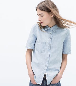 Zara + Denim Shirt