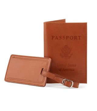 One Kings Lane + French Calf Passport/Luggage Tag