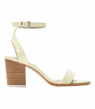 Zara + Wooden Medium Heeled Sandals