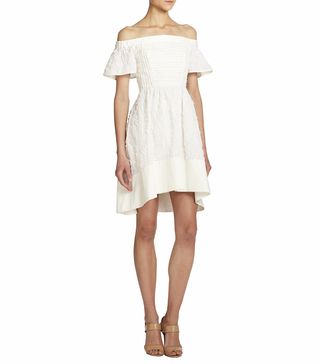 Tibi + Sakura Off-Shoulder Dress