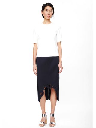 COS + Skirt With Cut-Out Hemline