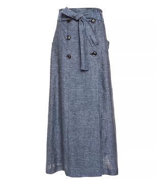 Marissa Webb + Alexina Chambray Maxi Skirt