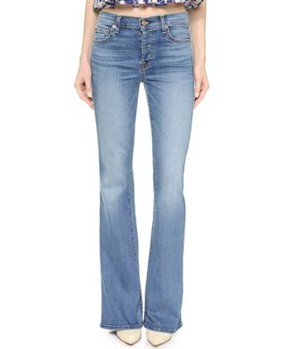7 for All Mankind + High Waisted Vintage Flare Jeans