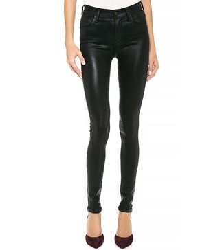 Citizens of Humanity + Citizens of Humanity Black Leatherette Jeans