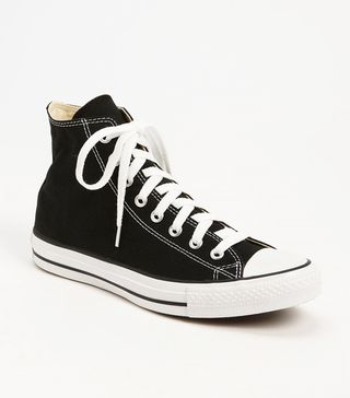 Converse + All Star High Top Black Sneakers