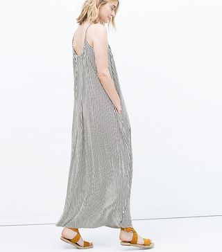 Zara + Long Striped Dress