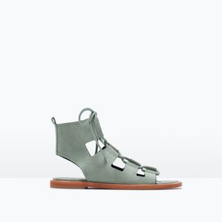 Zara + Leather Roman Sandals