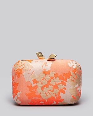 Kotur + Kotur Margo Fluorescent Jacquard Clutch