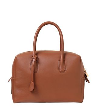 MCM + Munich Leather Top Handle Bag