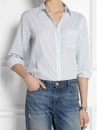 Equipment + Margaux Striped Cotton Shirt