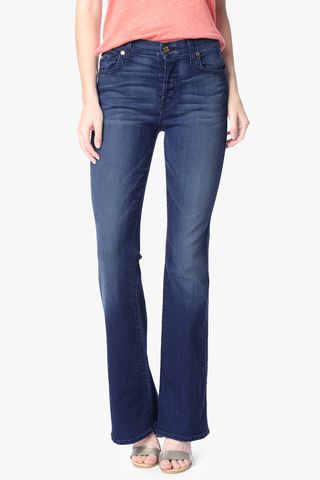 7 for All Mankind + The High Waist Vintage Bootcut Jeans