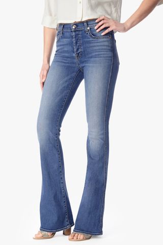 7 for All Mankind + High Waist Vintage Bootcut Jeans