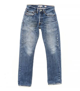 Re/Done + High Rise Cropped Jean