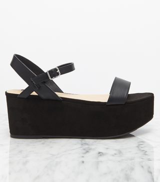 Forever 21 + Faux Suede Flatforms