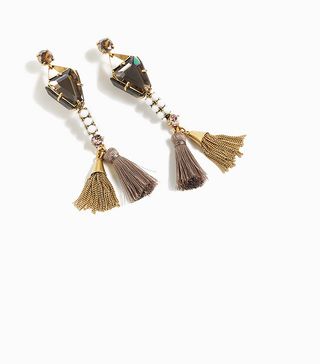 J.Crew + Mixed Tassel Earrings