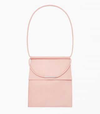 COS + Pink Leather Shoulder Bag