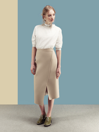 Finery London + Adderly Wrap Midi Skirt