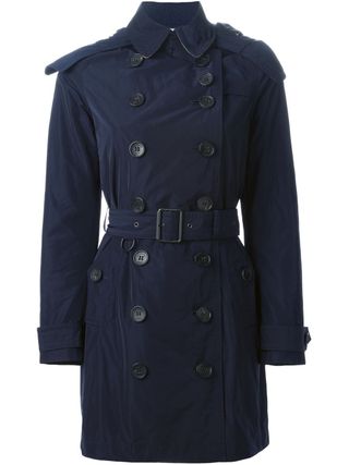 Burberry Brit + Belted Trench Coat