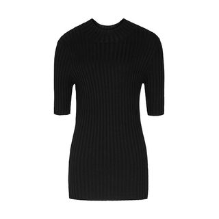 Reiss + Chambers High-Neck Ribbed Jumper