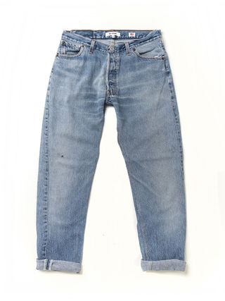 Re/Done + Relaxed Straight Jeans