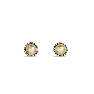 David Yurman + Chantelaine Earrings with 18k Gold