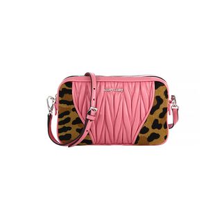 Miu Miu + Cavallino Matelasse Leather & Calf Hair Camera Bag