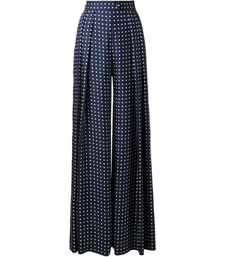 Martin Grant + Wide Leg Polka Dot Trousers