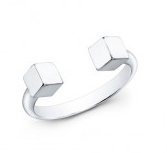 Vita Fede + Ultra Mini Double Cubo Ring