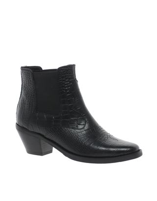 ASOS + Archer Leather Ankle Boots