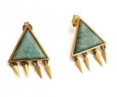 A Peace Treaty + A Peace Treaty Ubari Amazonite Earrings