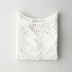 Lauren Moffatt + Lauren Moffatt Crochet Crop Top