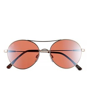 Electric + Huxley 53mm Round Sunglasses