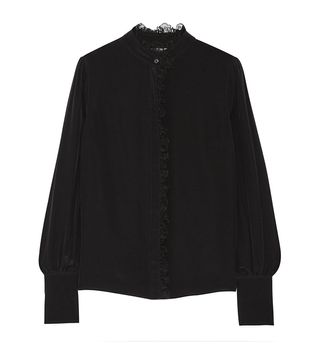 Altuzarra + Knox Lace-Trimmed Silk Shirt ($