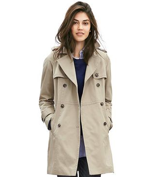 Banana Republic + Double-Breasted Trench