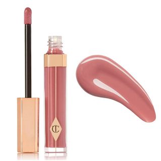 Charlotte Tilbury + Lip Lustre Luxe Colour-Lasting Lip Lacquer in High Society