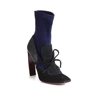 Nicholas Kirkwood + Roksanda Suede 
Leather Booties