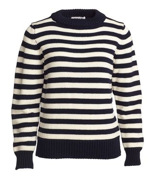 &Daughter + Breton Guernsey Stripe Wool Sweater