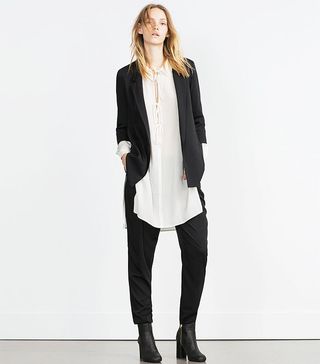 Zara + Loose Fit Blazer
