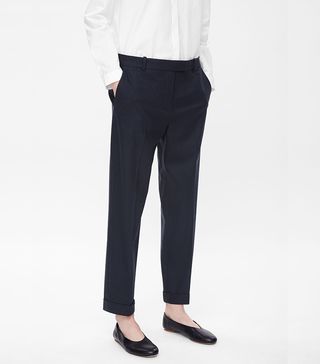 COS + Straight-Leg Wool Trousers