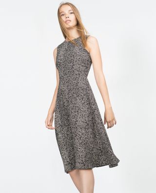 Zara + Herringbone Dress