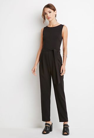 Forever 21 + Self-Tie Jumpsuit