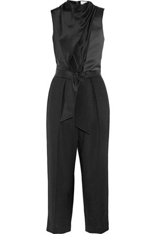 3.1 Phillip Lim + Belted Silk and Wool Jumpsuit