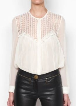 Lover + Lover Shadow Lace Blouse