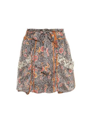 Isabel Marant + Ariana Patch-Pocket Skirt